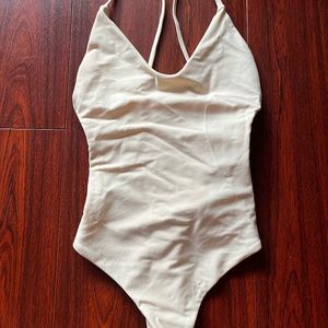 Cream Swimsuit